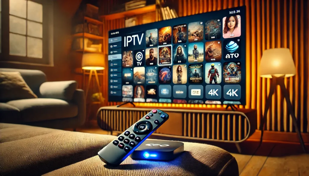 Décodeur IPTV avec code
