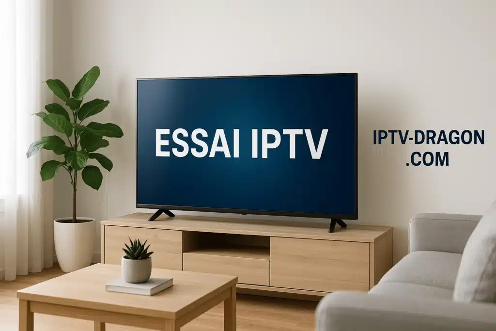 essai IPTV gratuit sur Smart TV avec chaînes internationales en 2025