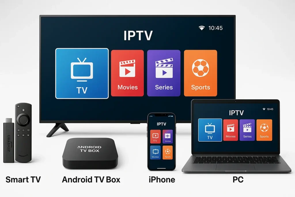  Appareils compatibles avec les meilleurs sites IPTV fiables en 2025