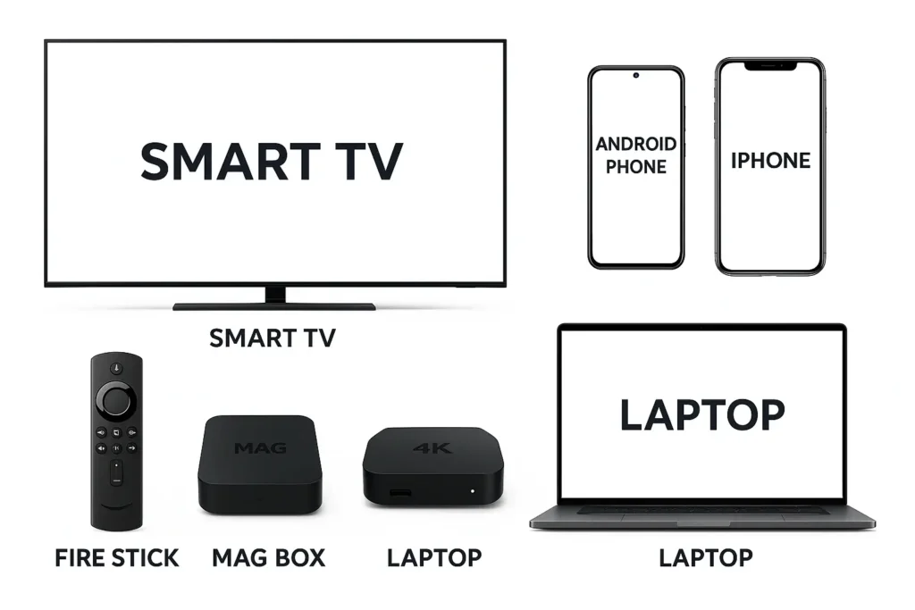 Appareils compatibles avec l’abonnement iptv premiumiptv