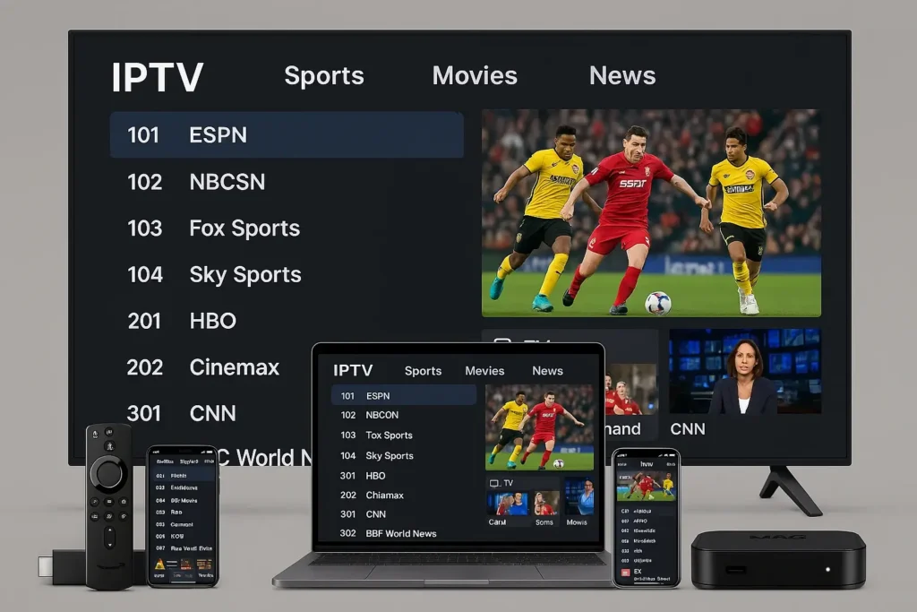 abonnement iptv France compatible avec tous les appareils connectés