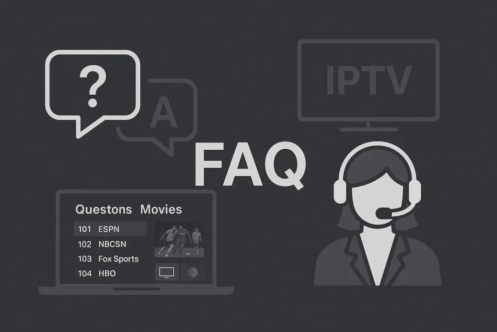 questions fréquentes sur les abonnements IPTV et comment acheter iptv en toute sécurité