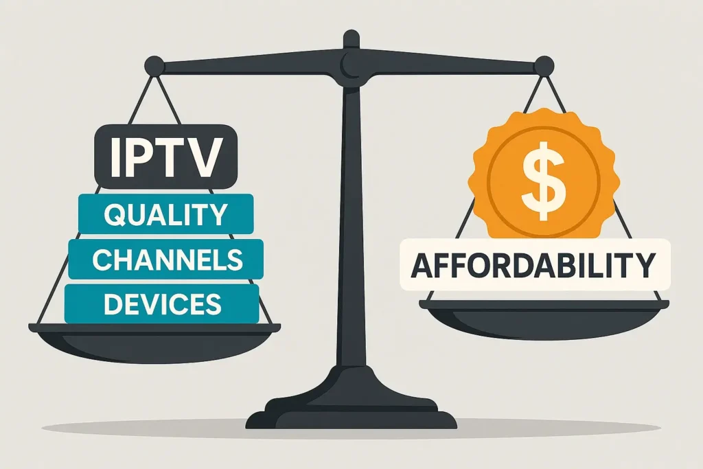 Équilibre entre qualité et prix King IPTV – un excellent rapport qualité-prix