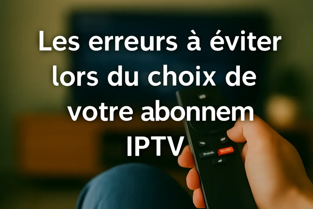  abonnement iptv fiable
