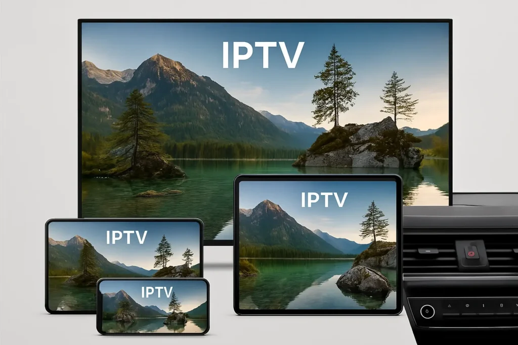 Diffusion IPTV sur Smart TV et appareils multiples grâce aux abonnements multi-écrans