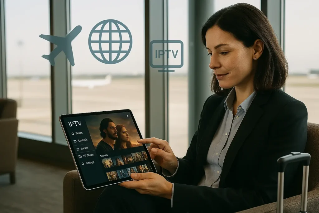 Utilisation d’un abonnement IPTV adapté lors de voyages grâce à une compatibilité globale sur tous les écrans

