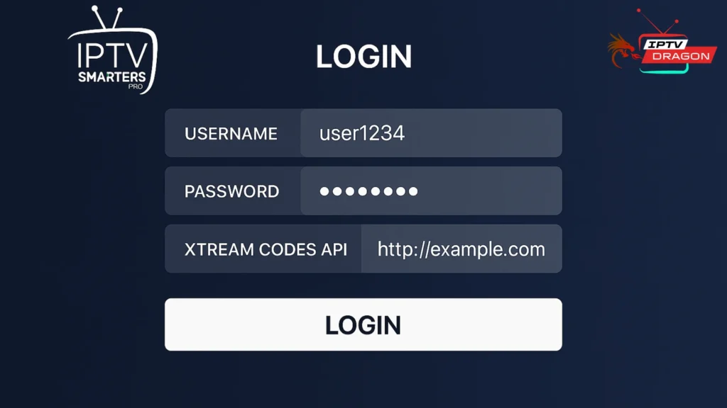 Activer iptv smarters pro abonnement avec un code xtream sécurisé