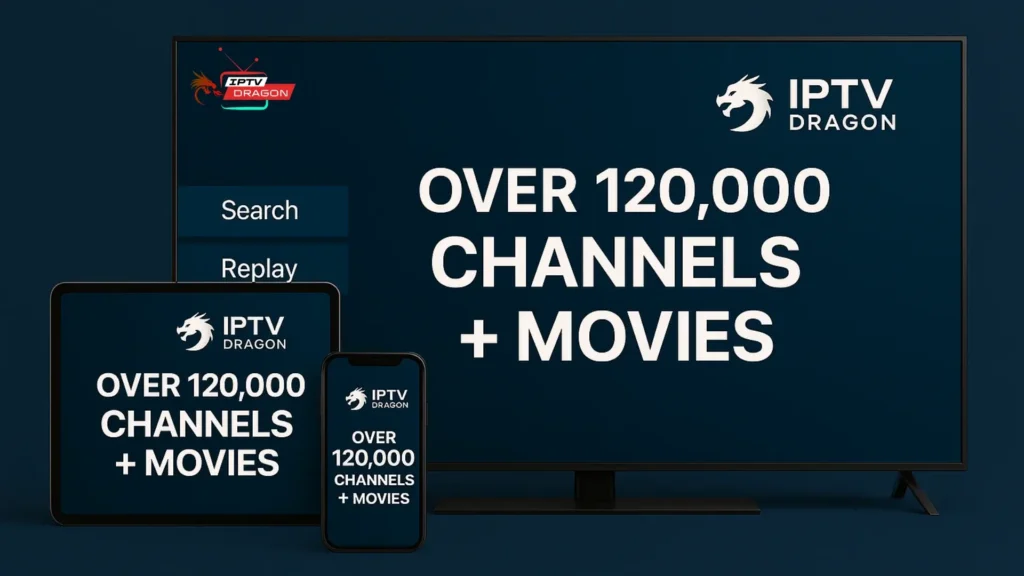 Offre iptv replay france avec chaînes internationales et VOD sur tous les appareils