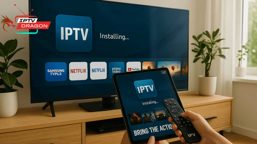 installer IPTV sur Smart TV Samsung pour configurer abonnement IPTV Smart TV facilement


