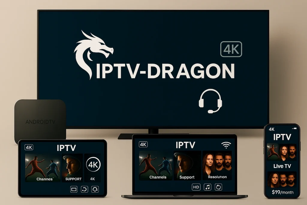 fournisseur iptv fiable IPTV-DRAGON avec service 4K en France

