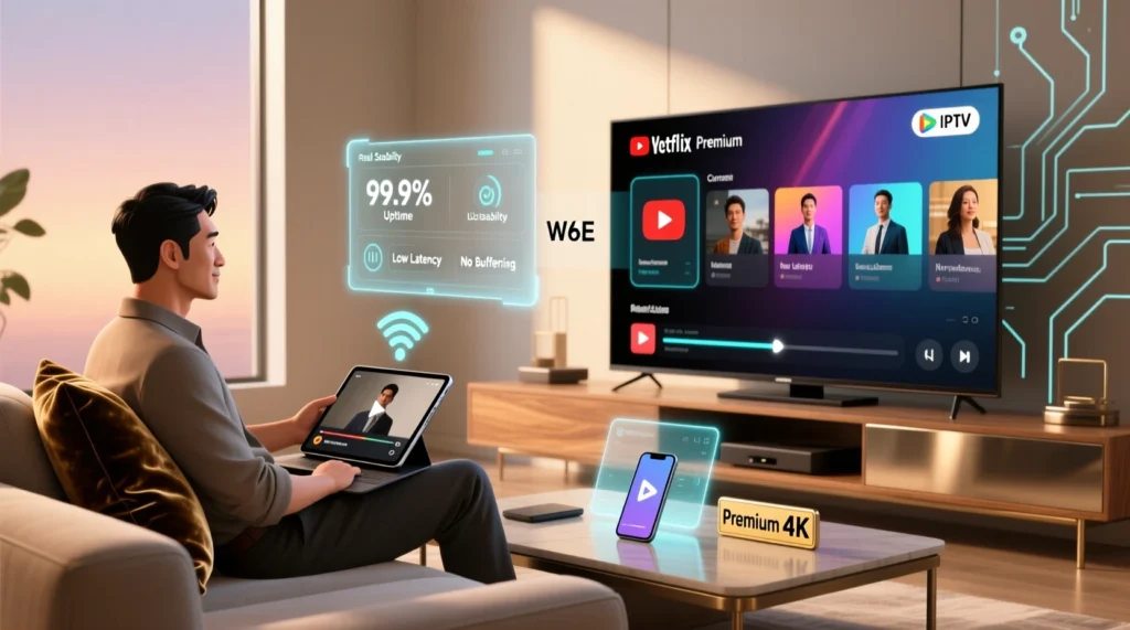 Profitez de liens M3U IPTV premium avec abonnement IPTV stable et multi-appareils