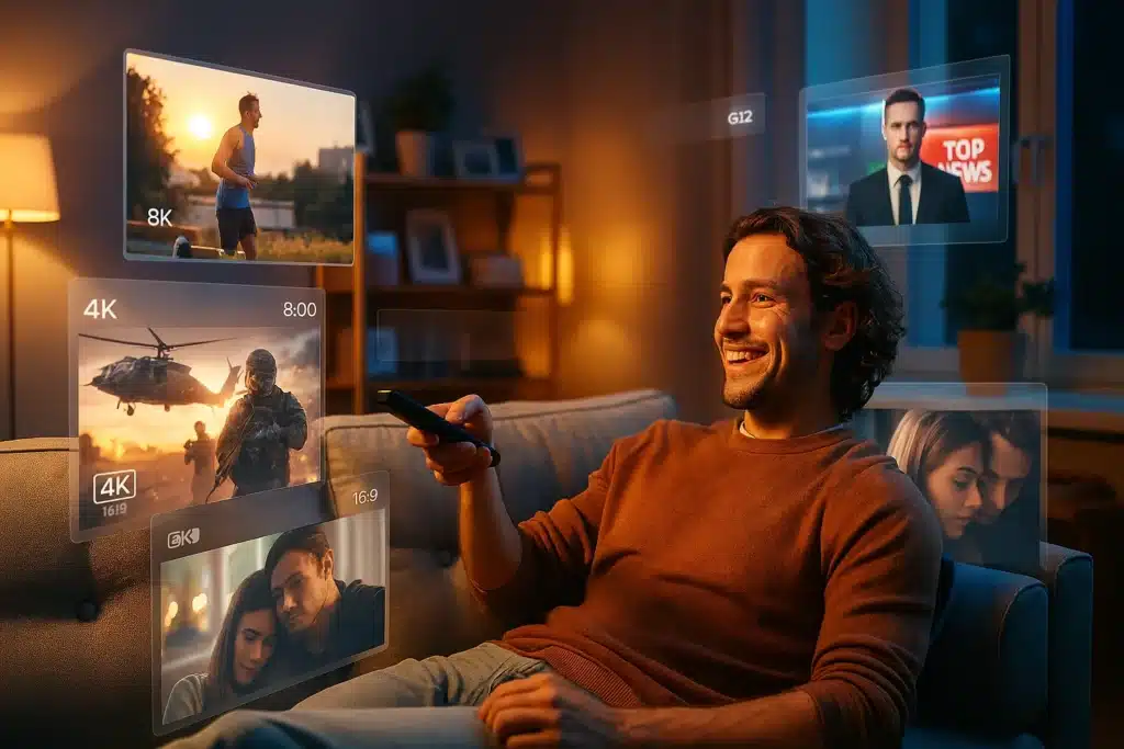 Abonnements IPTV en Gros offrant accès illimité à des milliers de chaînes en qualité 4K