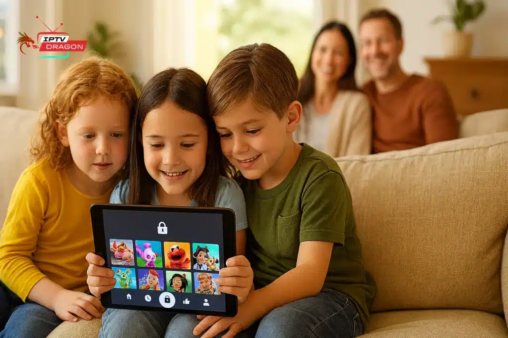 Mode enfant sécurisé IPTV iPad avec contrôle parental renforcé