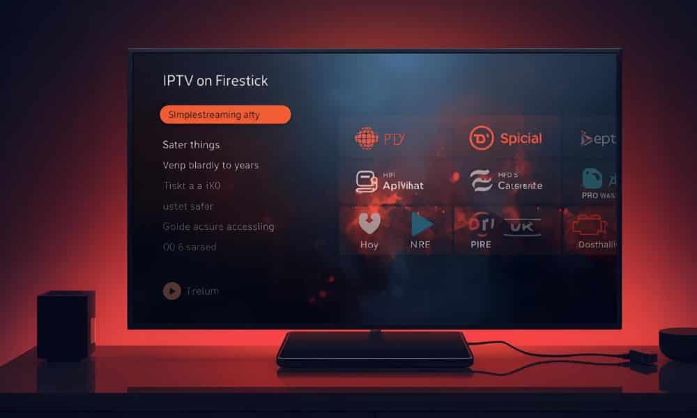 Les meilleures applications IPTV pour Fire Stick