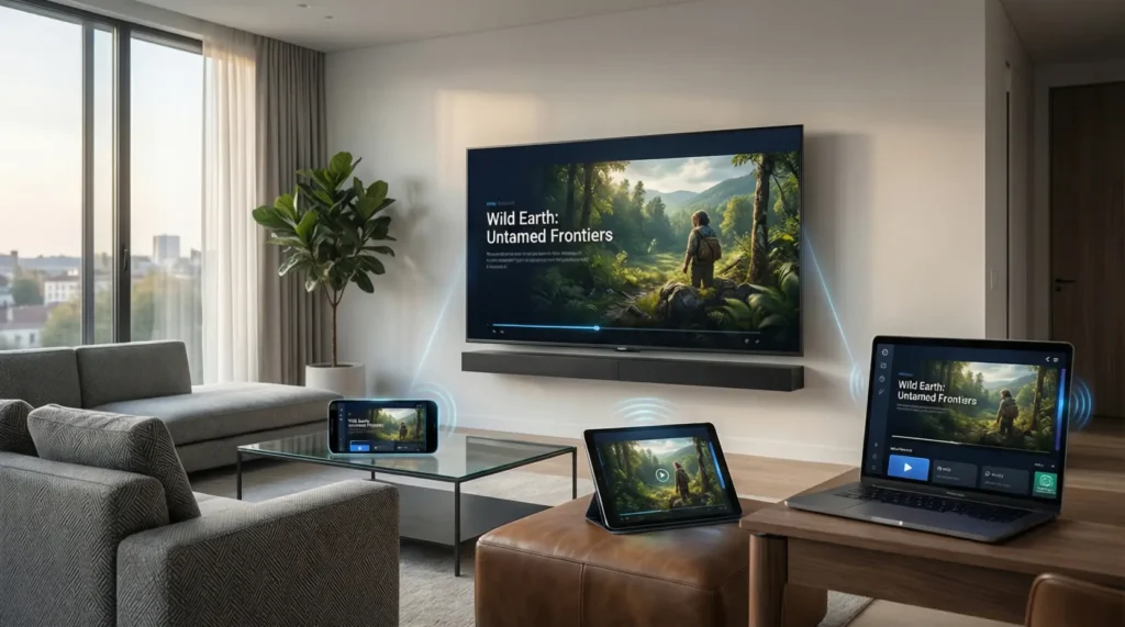 Code IPTV Gratuit Downloader utilisé pour tester l’IPTV sur plusieurs appareils avec une application IPTV gratuite