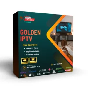 Golden IPTV abonnement 12 mois