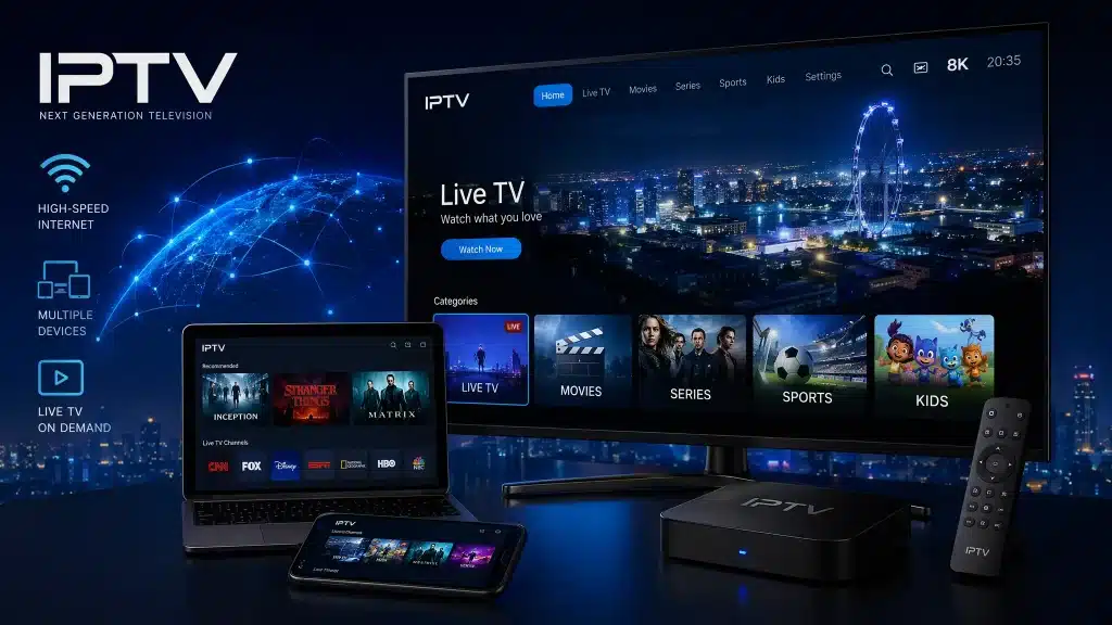 Comment fonctionne Xenon IPTV sur Smart TV Android TV smartphone et tablette